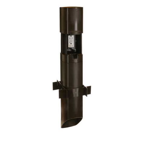 Outdoor Comforts® ParkPost Outdoor Power Enclosure, Bronze